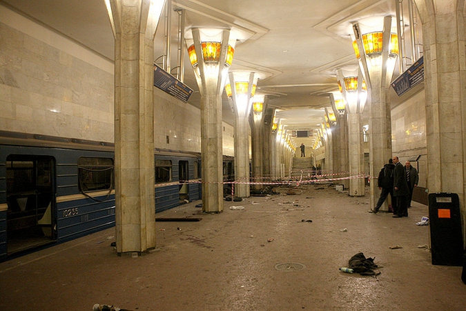 Взрыв в Минском метро.